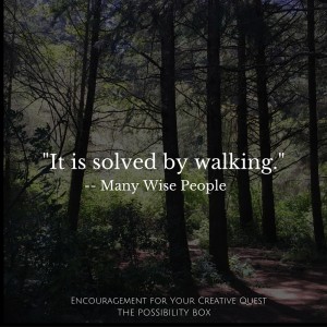 It Is Solved by Walking-3